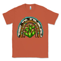 Copper western cactus rainbow Classic Tee - Zillion Design Studio