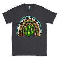 Smoke western cactus rainbow Classic Tee - Zillion Design Studio