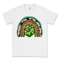 White western cactus rainbow Classic Tee - Zillion Design Studio