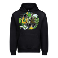 Black one lucky nurse Urban Hoodie - MaliasSmallBusiness