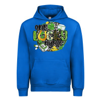 Cobalt one lucky nurse Urban Hoodie - MaliasSmallBusiness
