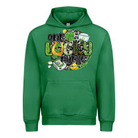 Emerald one lucky nurse Urban Hoodie - MaliasSmallBusiness