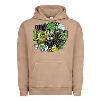 Pigment Burro one lucky nurse Urban Hoodie - MaliasSmallBusiness
