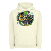Pigment Pistachio one lucky nurse Urban Hoodie - MaliasSmallBusiness