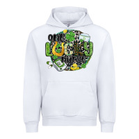 White one lucky nurse Urban Hoodie - MaliasSmallBusiness