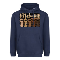 Navy melanin american flag Heavyweight Hoodie - HRA Design Shop