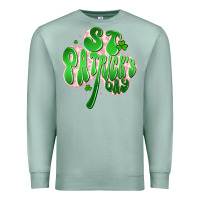 Seafoam st patricks day clover Premium Sweatshirt - Artiststas