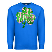 True Royal st patricks day clover Premium Sweatshirt - Artiststas