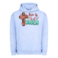 Pigment Grape Ice he is risen Urban Hoodie - MaliasSmallBusiness