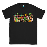 Black texas Classic Tee - Zillion Design Studio