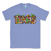 Colony Blue texas Classic Tee - Zillion Design Studio