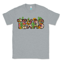 Heather Grey texas Classic Tee - Zillion Design Studio