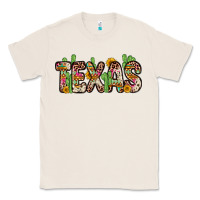 Natural texas Classic Tee - Zillion Design Studio