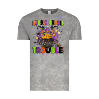 Cloud Rock kids halloween hubble bubble here comes trouble Vintage Tee - BarkalooDesign
