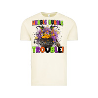 Vintage Arctic kids halloween hubble bubble here comes trouble Vintage Tee - BarkalooDesign