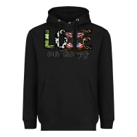 Black love our troops Heavyweight Hoodie - CowhideDigitalArt