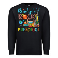 Black ready to rock preschool Premium Sweatshirt - JahusDesignShop