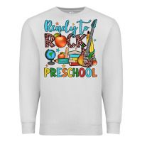 Dove Grey ready to rock preschool Premium Sweatshirt - JahusDesignShop