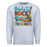 Heather Grey ready to rock preschool Premium Sweatshirt - JahusDesignShop