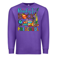 Purple ready to rock preschool Premium Sweatshirt - JahusDesignShop