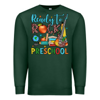 Sports Green ready to rock preschool Premium Sweatshirt - JahusDesignShop