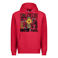 Cardinal faith cross Premium Hoodie - MaliasSmallBusiness
