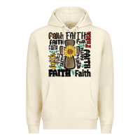 Sandshell faith cross Premium Hoodie - MaliasSmallBusiness