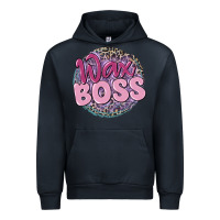 Navy wax boss Urban Hoodie - MaliasSmallBusiness