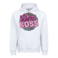 White wax boss Urban Hoodie - MaliasSmallBusiness