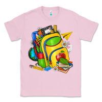 Bubblegum Pink school bag Classic Tee - texasbilliewilder