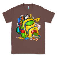 Chestnut school bag Classic Tee - texasbilliewilder