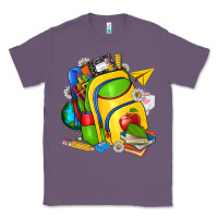 Lavender school bag Classic Tee - texasbilliewilder