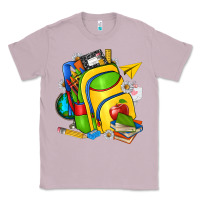 Lilac school bag Classic Tee - texasbilliewilder
