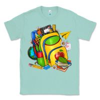 Seafoam school bag Classic Tee - texasbilliewilder