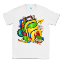 White school bag Classic Tee - texasbilliewilder