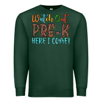 Sports Green watch out pre k here i come! Premium Sweatshirt - JahusDesignShop