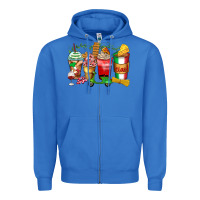 True Royal italy coffee cups Zipper Hoodie - Zillion Design Studio