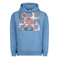 Pigment Pebble Blue family photo collage Urban Hoodie - MaliasSmallBusiness
