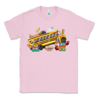 Bubblegum Pink school bus driver Classic Tee - texasbilliewilder