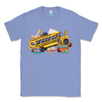 Colony Blue school bus driver Classic Tee - texasbilliewilder