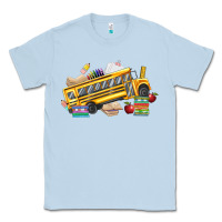 Dusty Blue school bus driver Classic Tee - texasbilliewilder