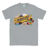 Heather Grey school bus driver Classic Tee - texasbilliewilder