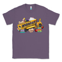 Lavender school bus driver Classic Tee - texasbilliewilder