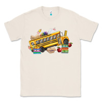 Natural school bus driver Classic Tee - texasbilliewilder