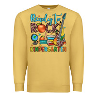 Antique Gold ready to rock kindergarten Premium Sweatshirt - JahusDesignShop