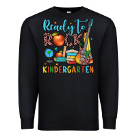 Black ready to rock kindergarten Premium Sweatshirt - JahusDesignShop