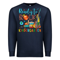 Navy ready to rock kindergarten Premium Sweatshirt - JahusDesignShop