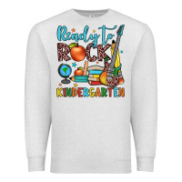 Oatmeal Heather ready to rock kindergarten Premium Sweatshirt - JahusDesignShop
