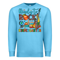 Ocean Blue ready to rock kindergarten Premium Sweatshirt - JahusDesignShop