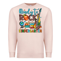 Pale Pink ready to rock kindergarten Premium Sweatshirt - JahusDesignShop
